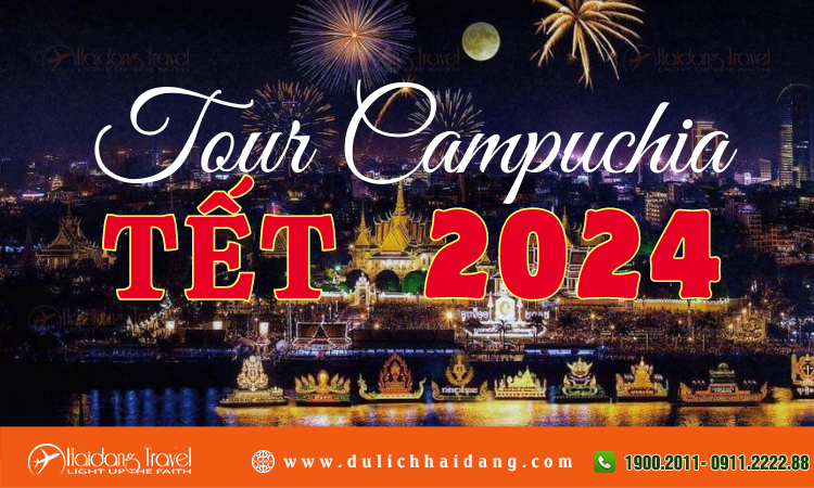 Tour Campuchia Tết 2024