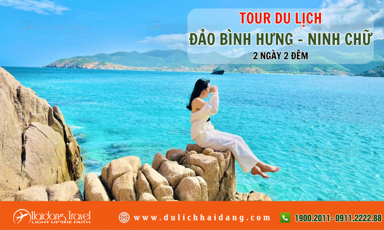 Tour du lịch Đảo Bình Hưng Ninh Chữ 2 ngày 2 đêm