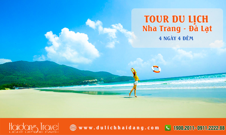 Tour du lịch Nha Trang  Đà Lạt 4 ngày 4 đêm
