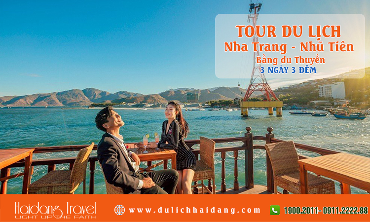 Tour du lịch Nha Trang Nhũ Tiên bằng du thuyền 3 ngày 3 đêm