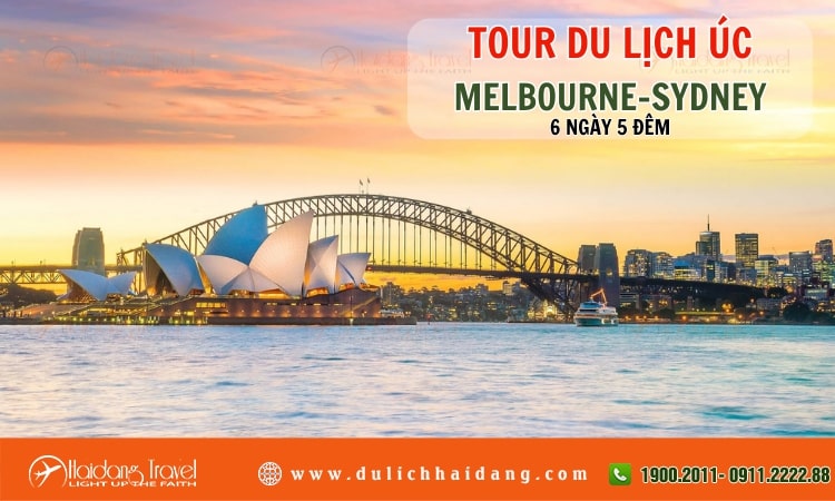 Tour du lịch Úc Melbourne Sydney 6 ngày 5 đêm
