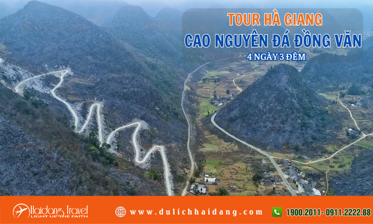 Tour Hà Giang Cao Nguyên Đá Đồng Văn 4 ngày 3 đêm 