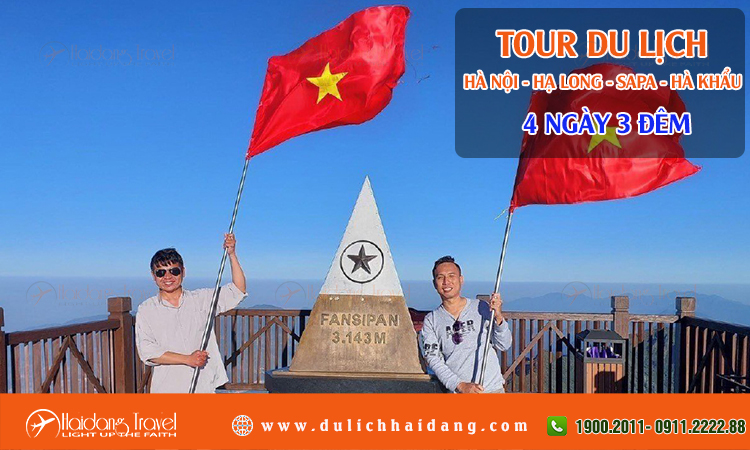 Tour Hà Nội Hạ Long Sapa Hà Khẩu Trung Quốc 4 ngày 3 đêm