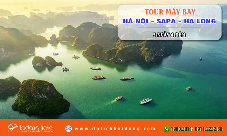 Tour máy bay Hà Nội Sapa Hạ Long 5 ngày 4 đêm