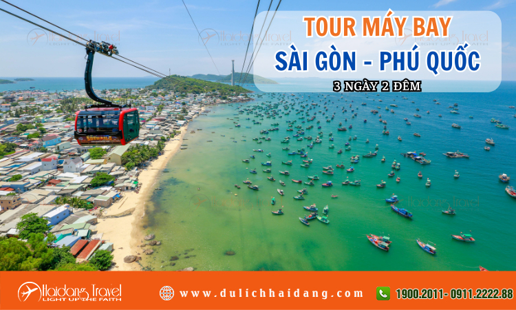 Tour Máy Bay Sài Gòn Phú Quốc 3 ngày 2 đêm 