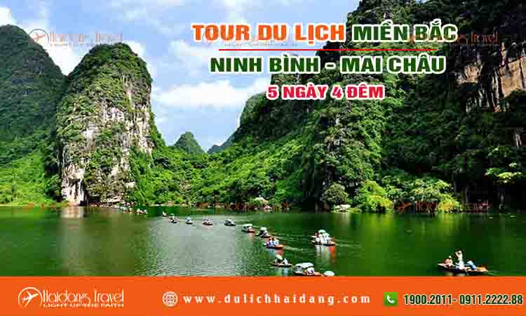 Tour miền bắc Ninh Bình Pù Luồng Mai Châu 5 ngày 4 đêm