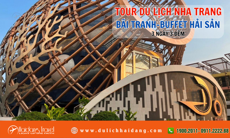 Tour du lịch Nha Trang Bãi Tranh Buffet Hải Sản 3 ngày 3 đêm