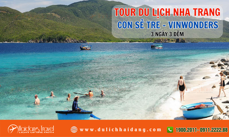 Tour du lịch Nha Trang Con Sẻ Tre Vinwonders 2 ngày 2 đêm