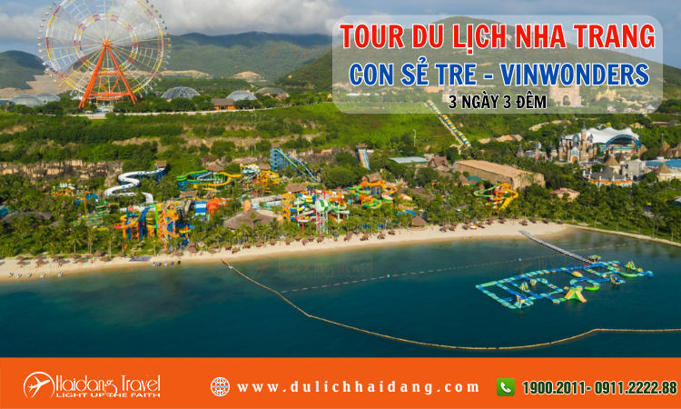 Tour du lịch Nha Trang Con Sẻ Tre Vinwonders 2 ngày 2 đêm