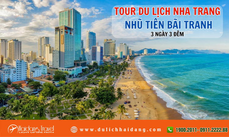 Tour du lịch Nha Trang Nhũ Tiên Bãi Tranh 3 ngày 3 đêm